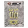 Sidi SRS Replacement Traction Pads For Dragon & Spider Shoes (Grey/Yellow) (39-40) 1 Sidi SRS Replacement Traction Pads For Dragon & Spider Shoes (Grey/Yellow) (39-40) -Sidi 14929000384