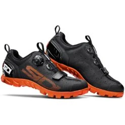 Sidi SD15 MTB Shoe - Black/orange