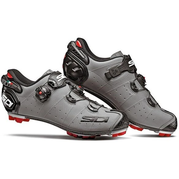 Sidi Drako 2 SRS MTB Shoes - Matt Grey/black 3 Sidi Drako 2 SRS MTB Shoes - Matt Grey/black