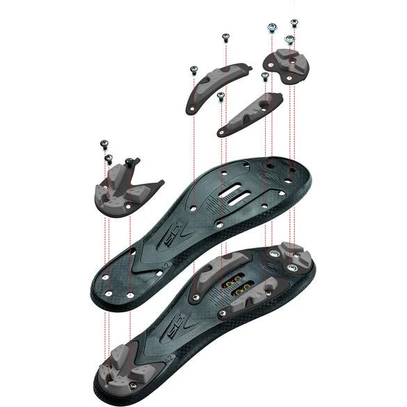 Sidi MTB SRS Inserts For Soles Of Dragon, Eagle 6, Spider Since 2014 - Grey 5 Sidi MTB SRS Inserts For Soles Of Dragon, Eagle 6, Spider Since 2014 - Grey - Image 3