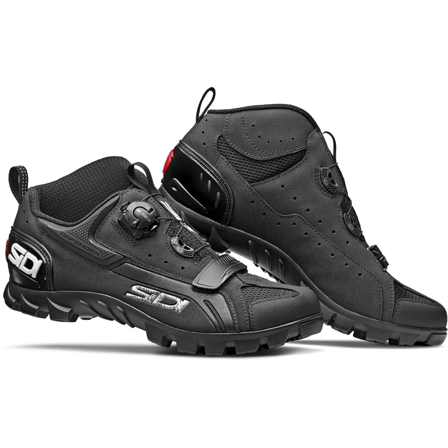 Sidi Defender MTB Shoes - Black/black 3 Sidi Defender MTB Shoes - Black/black