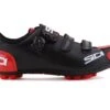 Sidi Trace 2 Mountain Shoes (Black/Red) (44) -Sidi sms tr2 bkrd 440