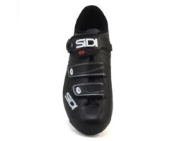 Sidi Alba Carbon Road Shoes (Black/Black) (45.5) -Sidi srs alb bkbk 455 2