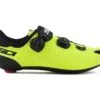 Sidi Genius 10 Road Shoes (Black/Flo Yellow) (42) -Sidi srs gnx bkfy 420