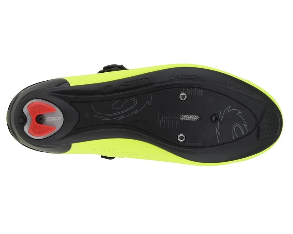Sidi Genius 10 Road Shoes (Black/Flo Yellow) (42) 4 Sidi Genius 10 Road Shoes (Black/Flo Yellow) (42) - Image 2