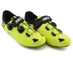 Sidi Genius 10 Road Shoes (Black/Flo Yellow) (42) 9 Sidi Genius 10 Road Shoes (Black/Flo Yellow) (42) -Sidi srs gnx bkfy 420 3