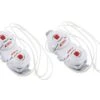 Sidi Shot/Tiger Double Tecno-3 Push Closure System (White) (Pair) 2 Sidi Shot/Tiger Double Tecno-3 Push Closure System (White) (Pair) -Sidi srs zdt3 whwh pr
