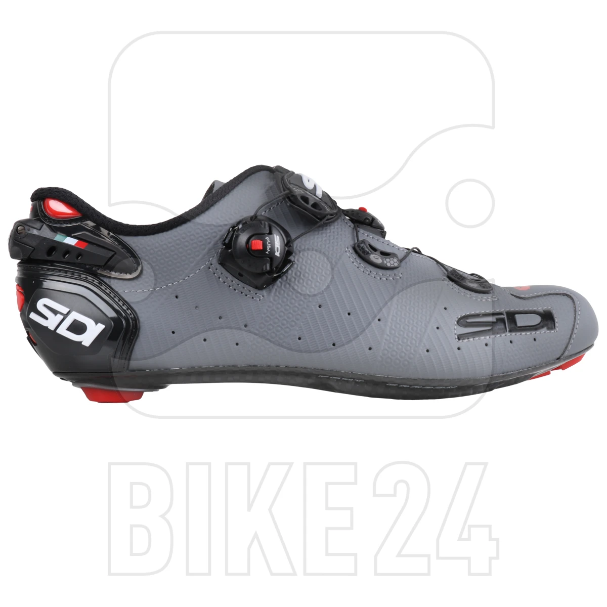 Sidi Wire 2 Carbon Road Shoes - Matt Grey/black 4 Sidi Wire 2 Carbon Road Shoes - Matt Grey/black - Image 2
