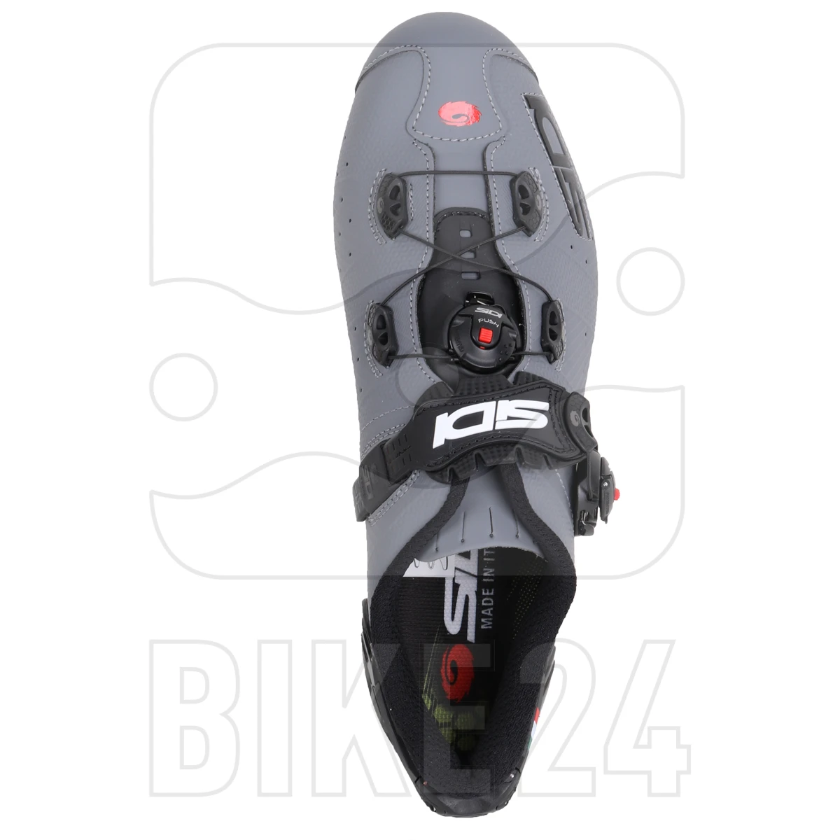 Sidi Wire 2 Carbon Road Shoes - Matt Grey/black 6 Sidi Wire 2 Carbon Road Shoes - Matt Grey/black - Image 4